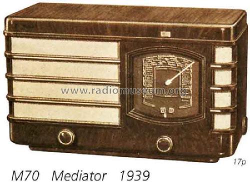 70A ; Mediator; La Chaux- (ID = 1956) Radio