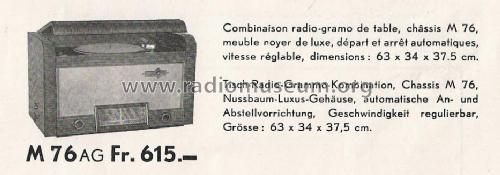 M76AG ; Mediator; La Chaux- (ID = 1142815) Radio