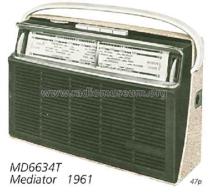 MD6634T; Mediator; La Chaux- (ID = 1986) Radio