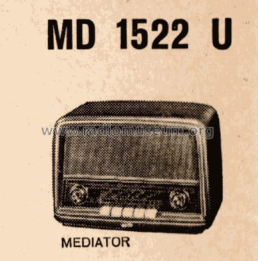 MD1522U; Mediator; La Chaux- (ID = 2378498) Radio