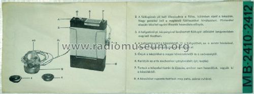 Hallásjavító / Hearing Aid MB 2412; Medicor Müvek; (ID = 2723712) Medicine