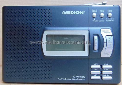 Weltempfänger - 160 Memory MD40738; Medion; Essen (ID = 2753046) Radio