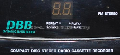 Compact Disc Stereo Radio Cassette Recorder MD 4795; Medion; Essen (ID = 1440374) Radio