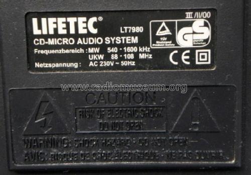 Lifetec CD-Micro Audio System LT7980; Medion; Essen (ID = 1176359) Radio