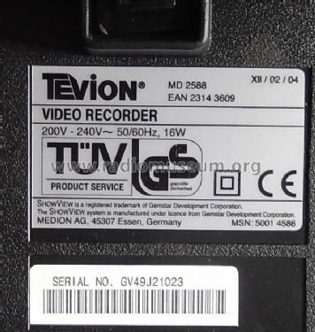 Tevion MD2588; Medion; Essen (ID = 2353028) R-Player