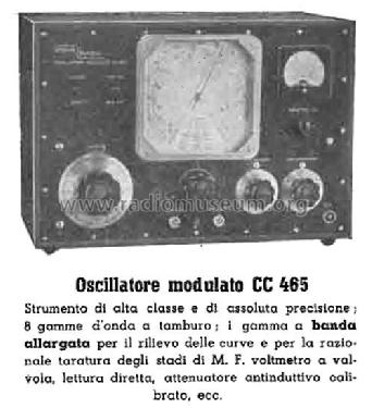 Oscillatore Modulato CL465 ; Mega Radio Mega (ID = 1856998) Equipment