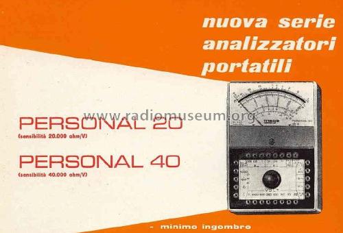 Analizzatore Portatile Personal 20; Mega Radio Mega (ID = 2884396) Equipment