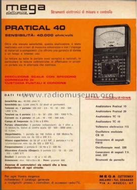 Pratical 40; Mega Radio Mega (ID = 2732786) Equipment