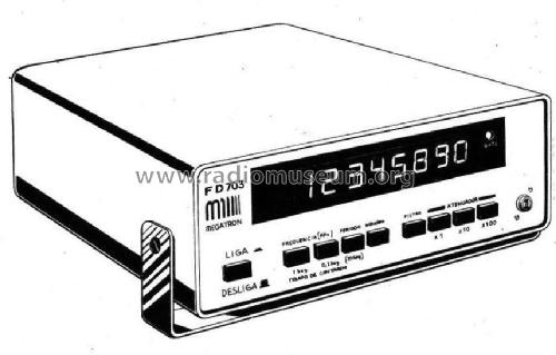 Frequencímetro FD703; Megatron do Brasil (ID = 1893290) Equipment