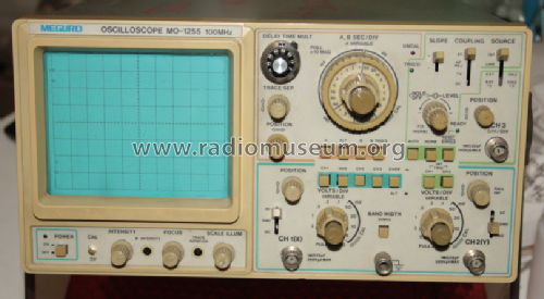 Oscilloscope 100 MHz MO-1255; Meguro Electronics (ID = 2808805) Ausrüstung