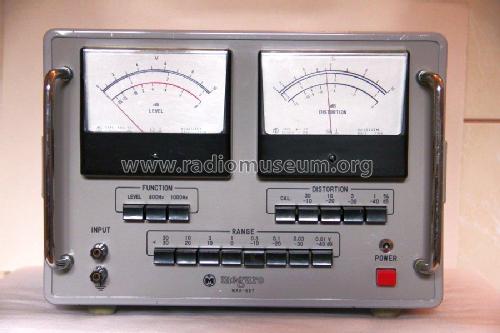 Automatic Distortion Meter MAK-657; Meguro Electronics (ID = 1911603) Equipment