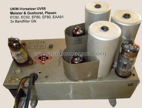 UKW-Vorsatzgerät UV55; Meister & Gushurst, (ID = 1753643) Converter