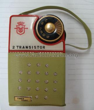 Three Stars 2 Transistor TN-201; Mellow-Tone where? (ID = 1042812) Radio