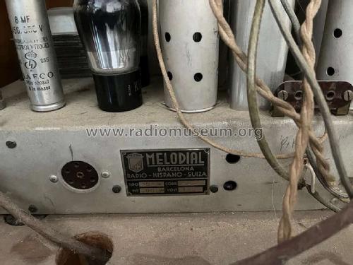 Radiofonógrafo con Mueble Bar ; Melodial marca, (ID = 3091814) Radio