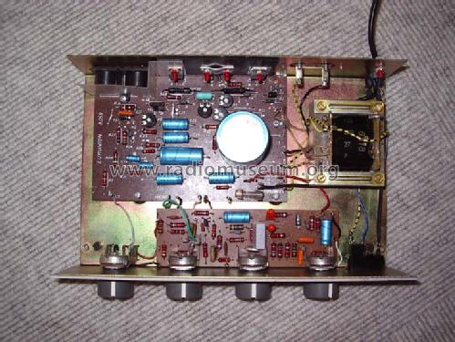 Microphone mixing Amplifier 8-PE; Melodium; Paris (ID = 713211) Ampl/Mixer