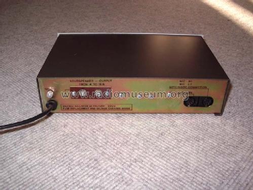 Microphone mixing Amplifier 8-PE; Melodium; Paris (ID = 713212) Ampl/Mixer