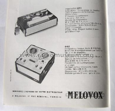 4412; Mélovox Itax, (ID = 1075019) R-Player