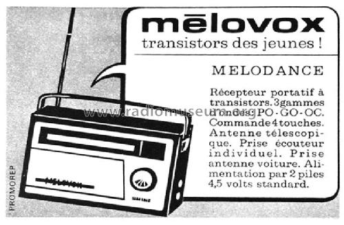 Melodance - Melodanse ; Mélovox Itax, (ID = 2092074) Radio