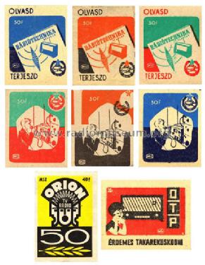 Radios on Matchboxes ; Memorabilia - (ID = 419941) Diverses