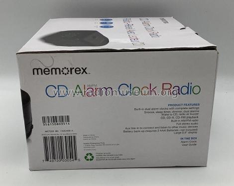 AM/FM CD Alarm Clock MC7223; Memorex; Silicon (ID = 2919197) Radio