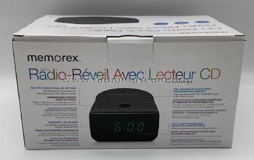 AM/FM CD Alarm Clock MC7223; Memorex; Silicon (ID = 2919198) Radio