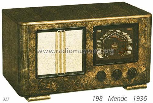 198GW; Mende - Radio H. (ID = 495) Radio