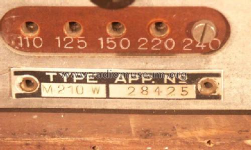 M210-W ; Mende - Radio H. (ID = 158890) Radio