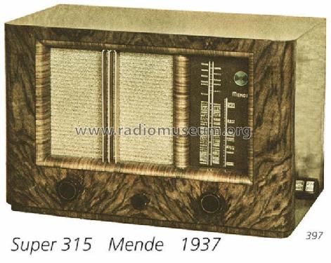 315W; Mende - Radio H. (ID = 502) Radio