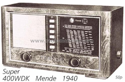 400WDK; Mende - Radio H. (ID = 513) Radio