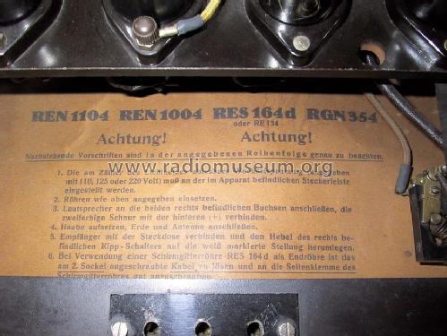 Mende 38 E38N; Mende - Radio H. (ID = 118740) Radio