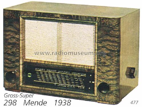 MS298-W ; Mende - Radio H. (ID = 510) Radio