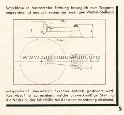 Tonabnehmer ED30; Mende - Radio H. (ID = 776570) Microfono/PU