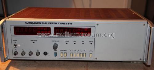 Automatic RLC Meter E318; Meratronik SA; (ID = 1410509) Ausrüstung