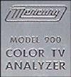 Color TV Analyzer 900; Mercury Electronics (ID = 559206) Equipment