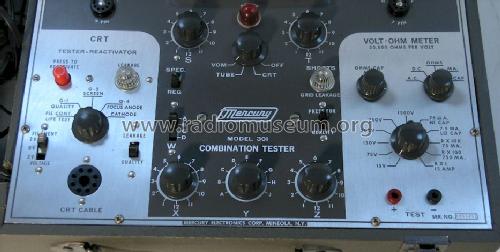 Combination Tester 301; Mercury Electronics (ID = 558755) Equipment