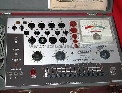 Tube Tester 2000; Mercury Electronics (ID = 456443) Equipment