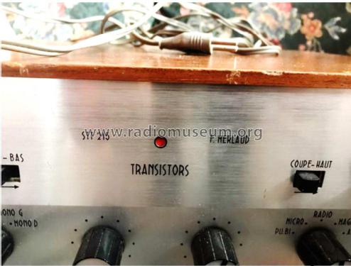 Amplificateur stéréophonique Hi-Fi à transistors 2x15W STT215; Merlaud, F.; Clichy (ID = 2756146) Ampl/Mixer