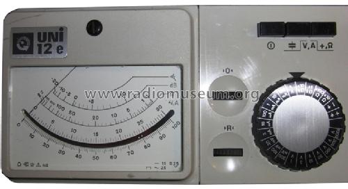 Elektronischer Vielfachmesser UNI12e; Messtechnik (ID = 1145688) Equipment