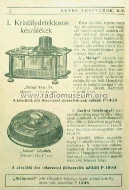 Detektorapparat B ; Metap GmbH; Berlin (ID = 1602514) Cristallo