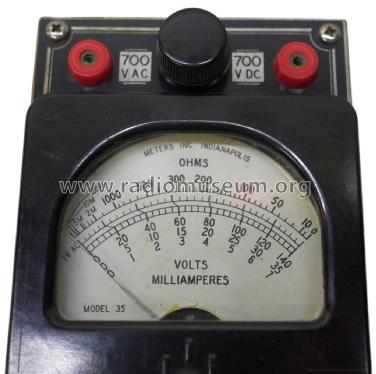 Volt-Ohm-Milliampere Meter 35; Meters, Inc.; (ID = 2523130) Equipment