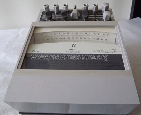 Analog Wattmeter EL21; Metra Blansko; (ID = 1434090) Ausrüstung