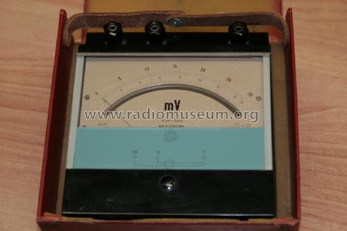 Millivoltmeter 15 und 30 mV; Metra Blansko; (ID = 2071403) Equipment