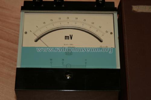 Millivoltmeter 20/50mV; Metra Blansko; (ID = 2091369) Equipment