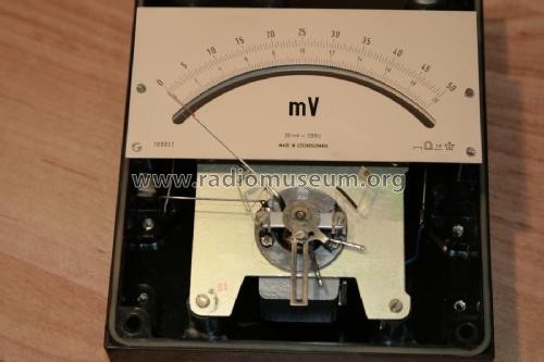 Millivoltmeter 20/50mV; Metra Blansko; (ID = 2091370) Ausrüstung