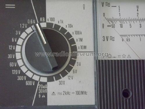 Univerzalni Voltohmmetr - Universal Volt/Ohmmeter PU 160; Metra Blansko; (ID = 1436097) Ausrüstung