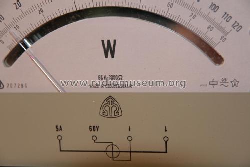 Wattmeter EL10 5A - 60V; Metra Blansko; (ID = 2076398) Equipment