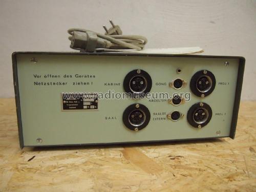 Tonfilm-Kofferverstärker P12 K-N; Metra Mess- und (ID = 2191996) Ampl/Mixer