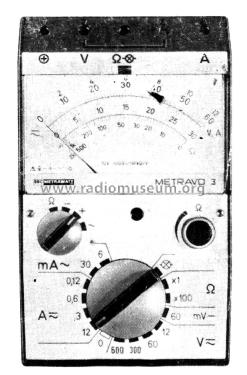 Metravo 3; Metrawatt, BBC Goerz (ID = 2901470) Equipment