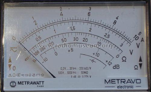 Metravo Electronic ; Metrawatt, BBC Goerz (ID = 433963) Equipment