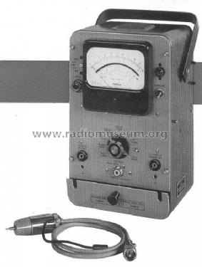 Electronic Millivoltmeter 752; Metrix, Compagnie (ID = 260934) Equipment